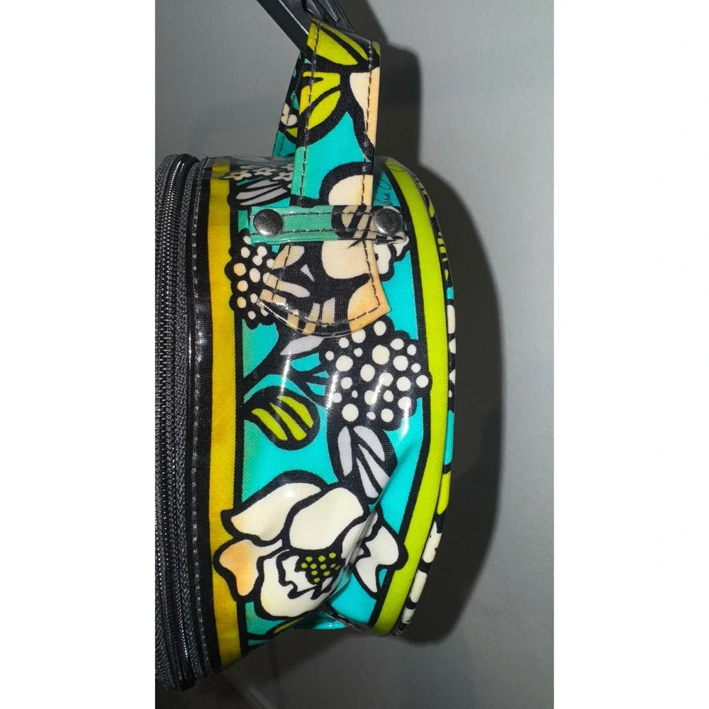 Vera‎ Bradley Cosmetic Bag Makeup Island Bloom Floral Retired Travel